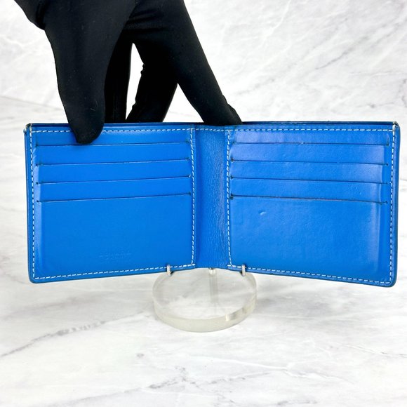 ❌❌❌ SOLD! ❌❌❌ GOYARD SKY BLUE VICTOIRE BI-FOLD WALLET - Picture 14 of 16